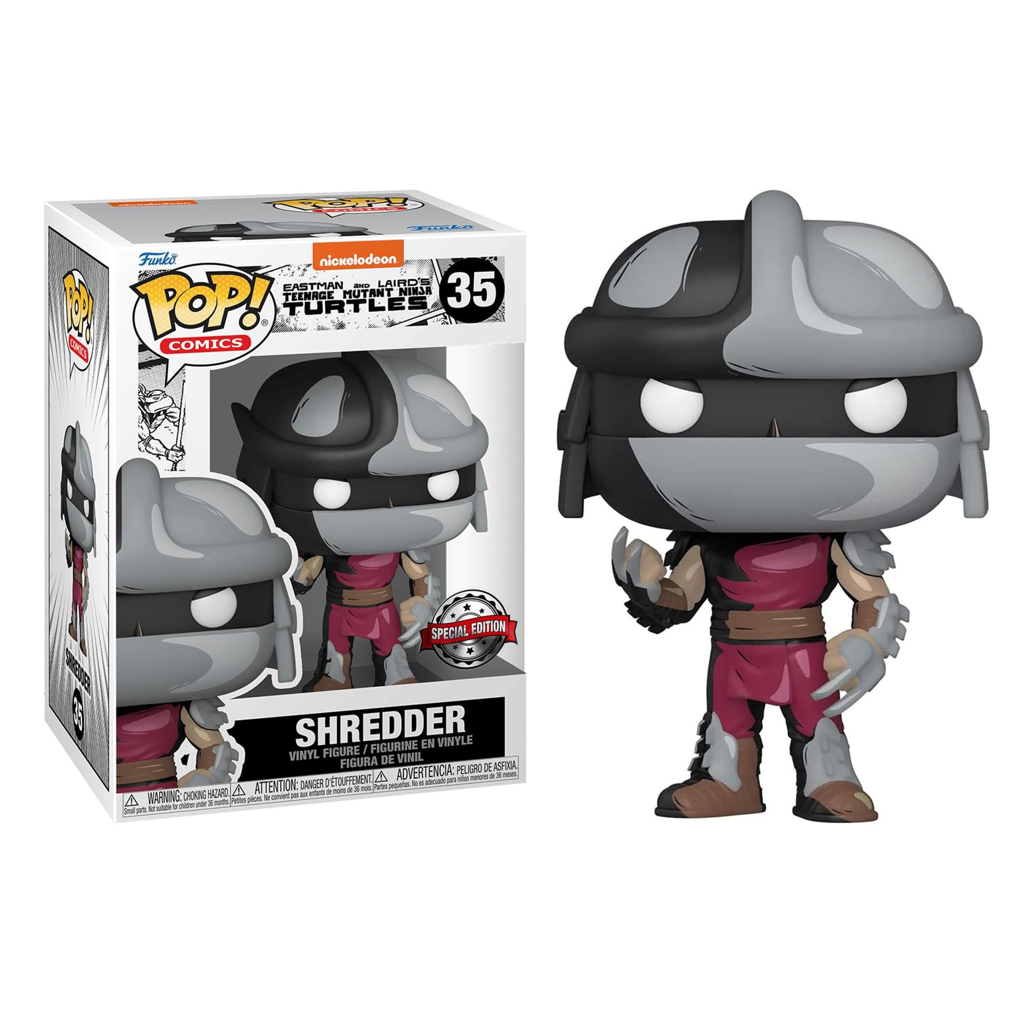 Pop! Comics Teenage Mutant Ninja Turtles: Shredder Previews Exclusive Vinyl Figure