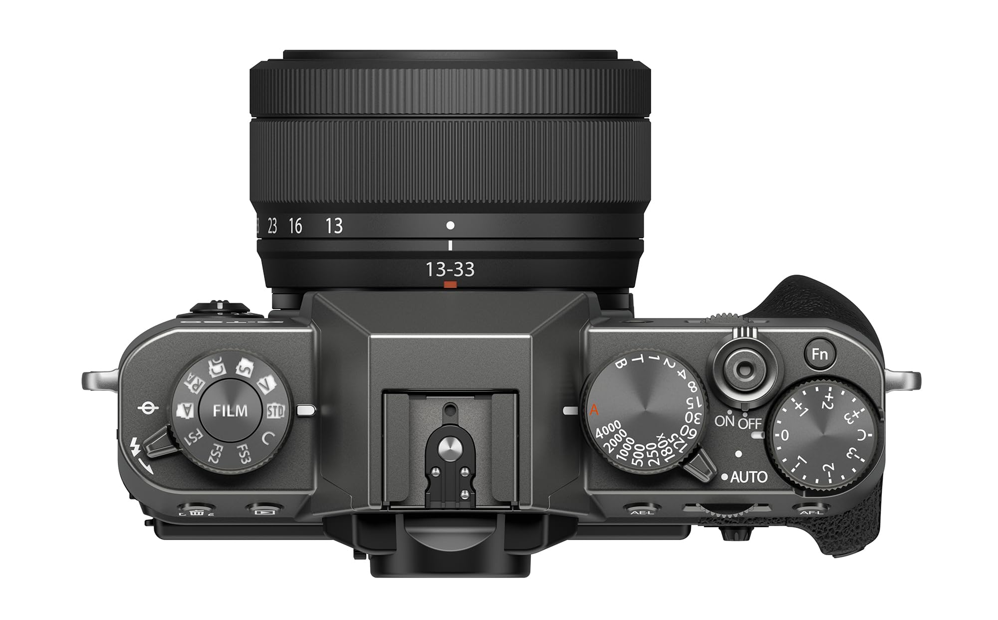 FUJIFILM X-T30 III Corps d'appareil Photo sans Miroir, avec kit d'objectif XC13-33 mm, Couleur Argent Carbone