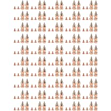 Rose Gold Pointed Metal Electroplating Brass Spikes Studs, Punk Cone Spikes Studs Rock Rivets, 100-Set for Clothing, Shoes, Decoration Clear Thread DIY Brass Spikes 925mm