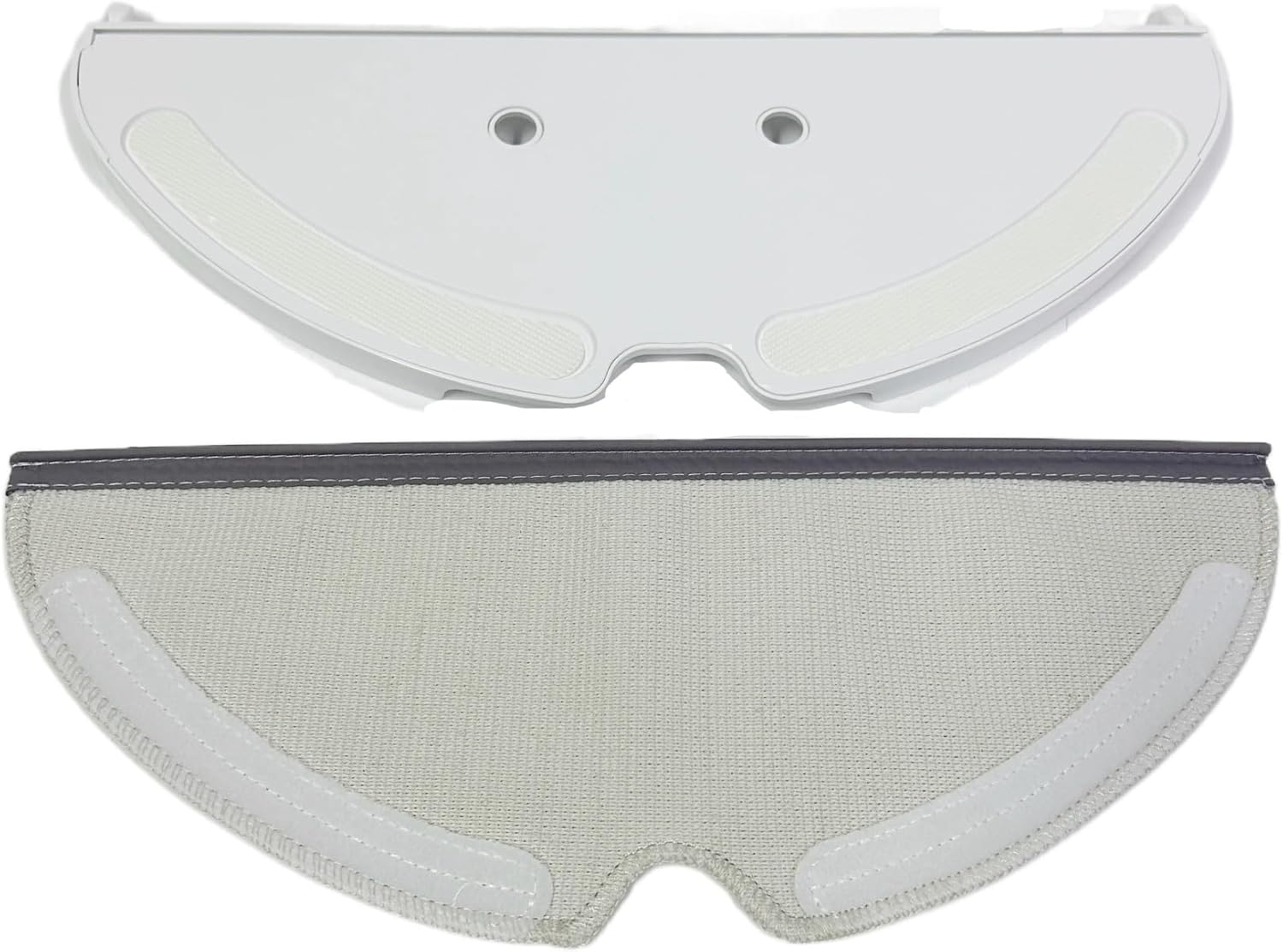 Compatible for Ultron，Lite Roborock Q8 Max / Q8 Max+ Cleaner Mops Cloth Mount Holder with Mop Assembly Spare Parts(White)