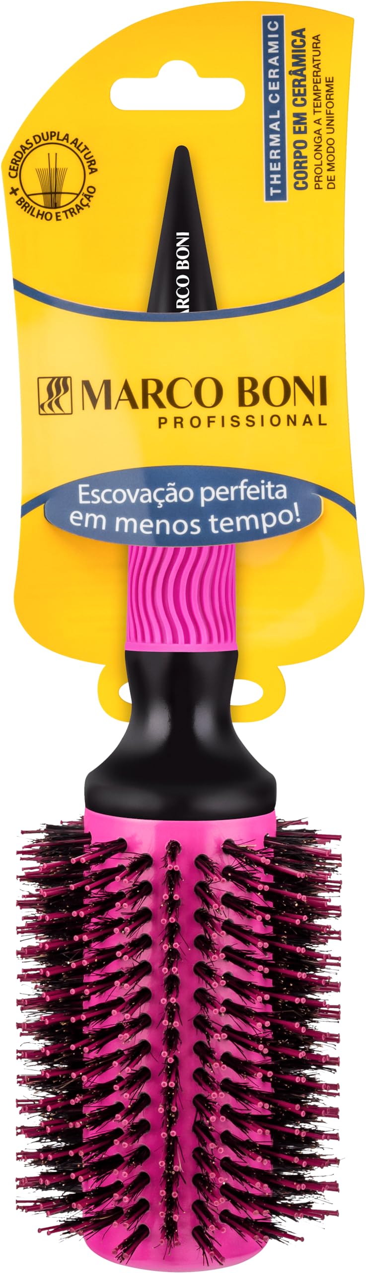 BONIC ボニック Promoção Marco Boni Escova Profissional Thermal Ceramic Orange