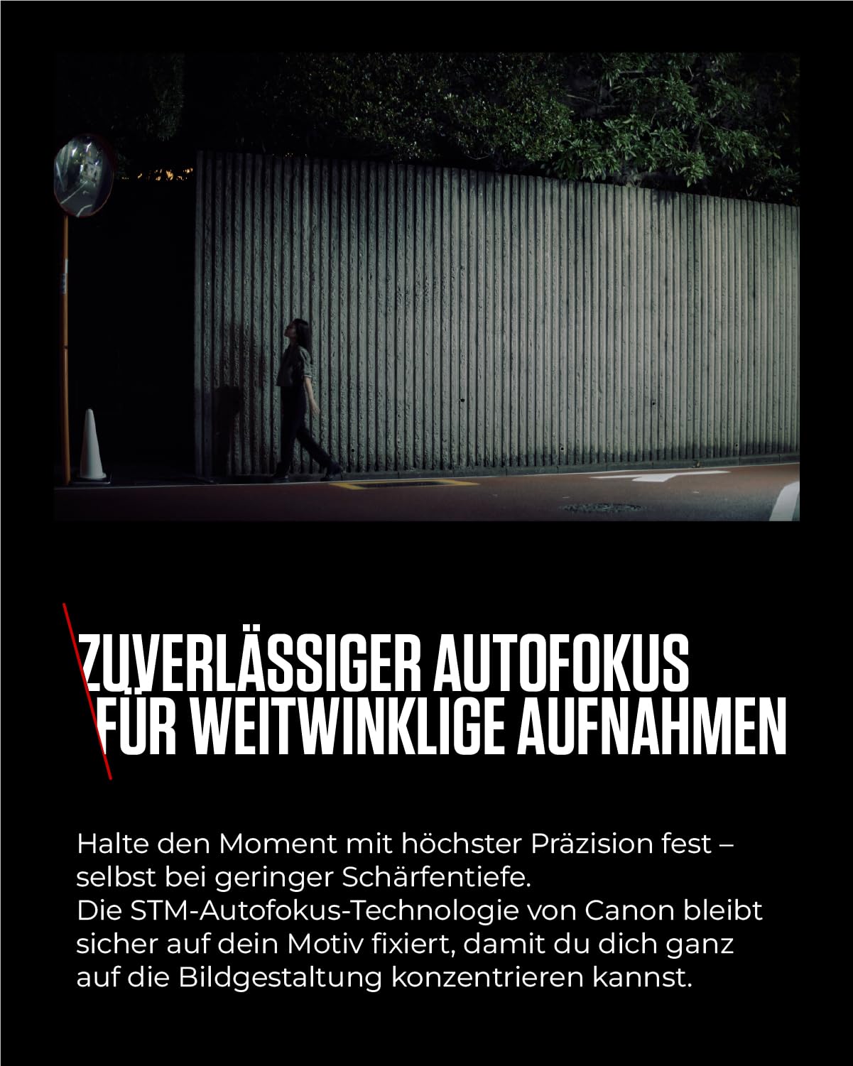 Canon Objektiv RF 45mm F1.2 STM – Festbrennweiten -Objektiv mit F1,2 Lichtstärke – ideal für Porträtfotografie – Kompatibel mit Canon EOS R System