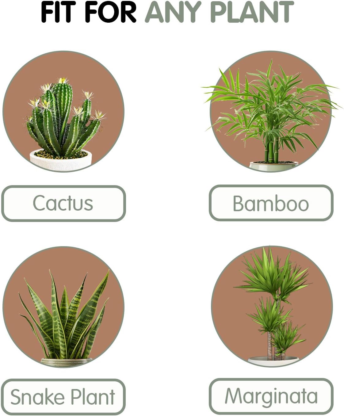 Wood 7.5" x 9.8" Plant Stand Indoor Outdoor, Wooden Single Floor Plant Pot Holder, Natural Plant Stand, Assembly Required (Excluding Potted Plants)