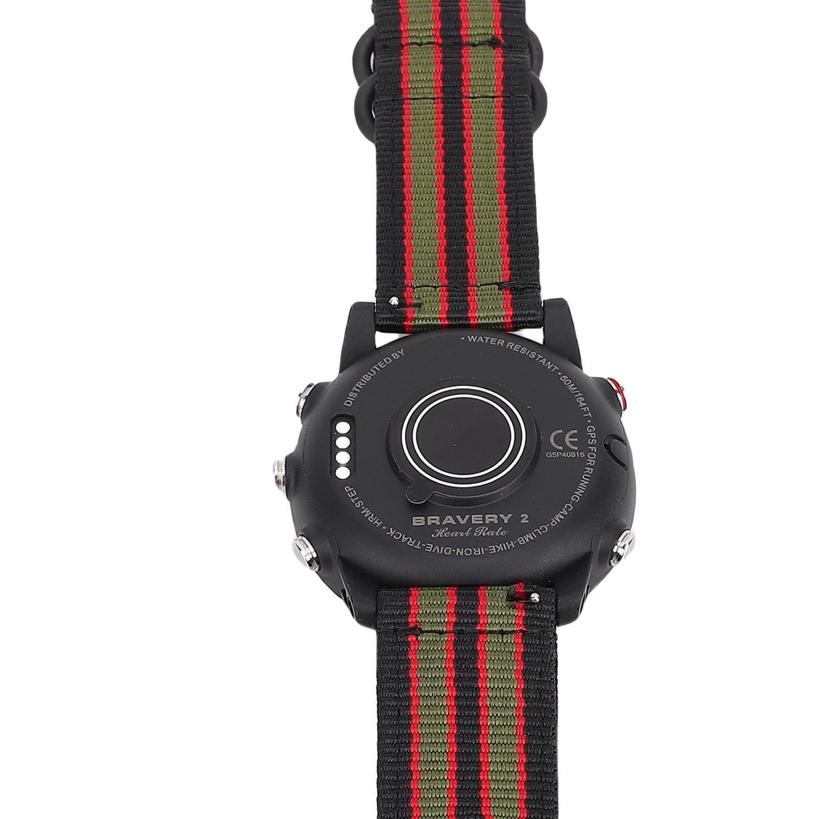 Reloj Deportivo Inteligente, Ordenador de Buceo Ligero de Nailon de Aleación de Ti con Sensor de Profundidad de Barómetro para Nadar, Bucear y Bucear