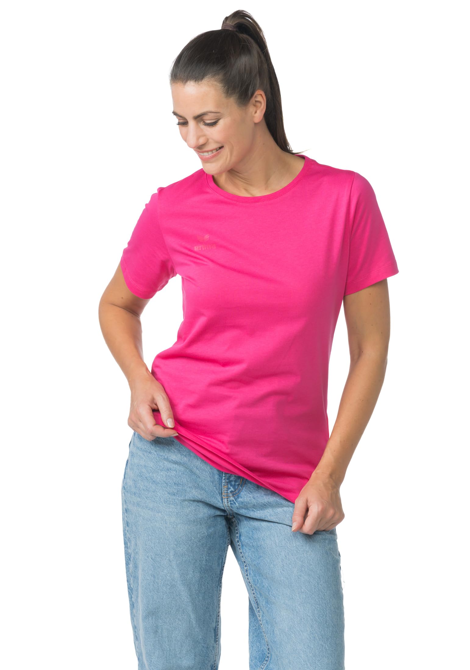 Erima Women's Teamsport T-Shirt (2082536), Pink, 48