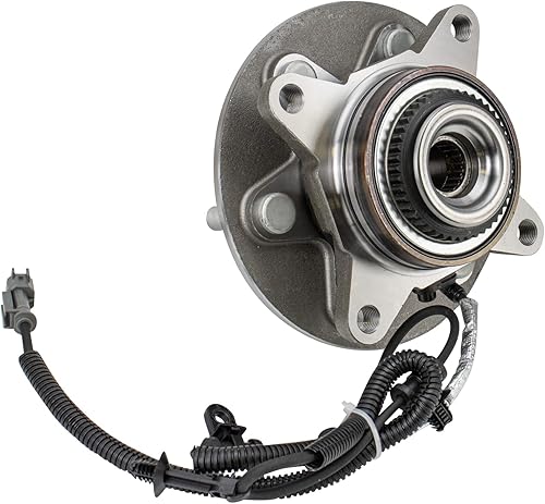 Miniatura 925 de TRQ - Juego de conjunto de rodamiento y cubo de rueda delantera (2 piezas)