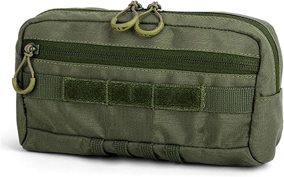 Tactical Molle EDC Pouch - Admin EDC Gear Utility Pouch Waist Bags for Backpacks, Small Tool Horizontal Modular Organization