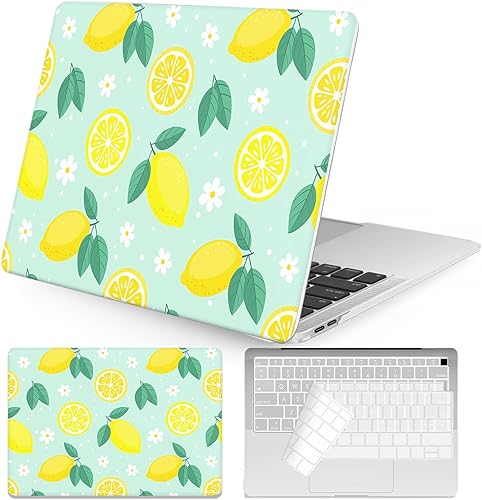 Seorsok Compatible con MacBook Air de 13 pulgadas 2022 2021 2020 2019 2018 versión A1932 A2179 M1 A2337 Touch ID, bonita carcasa rígida de plástico