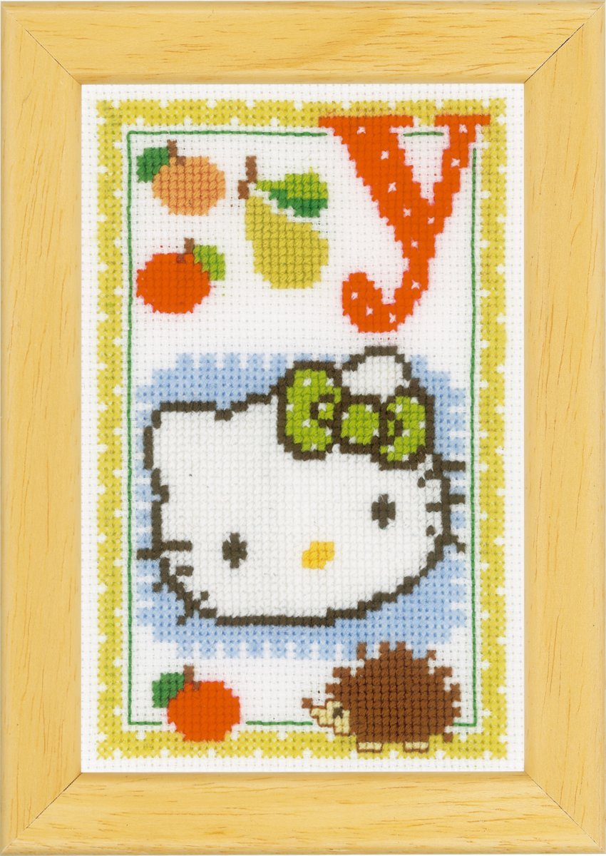 Vervaco Multi-Colour Hello Kitty Y Counted Cross Stitch,