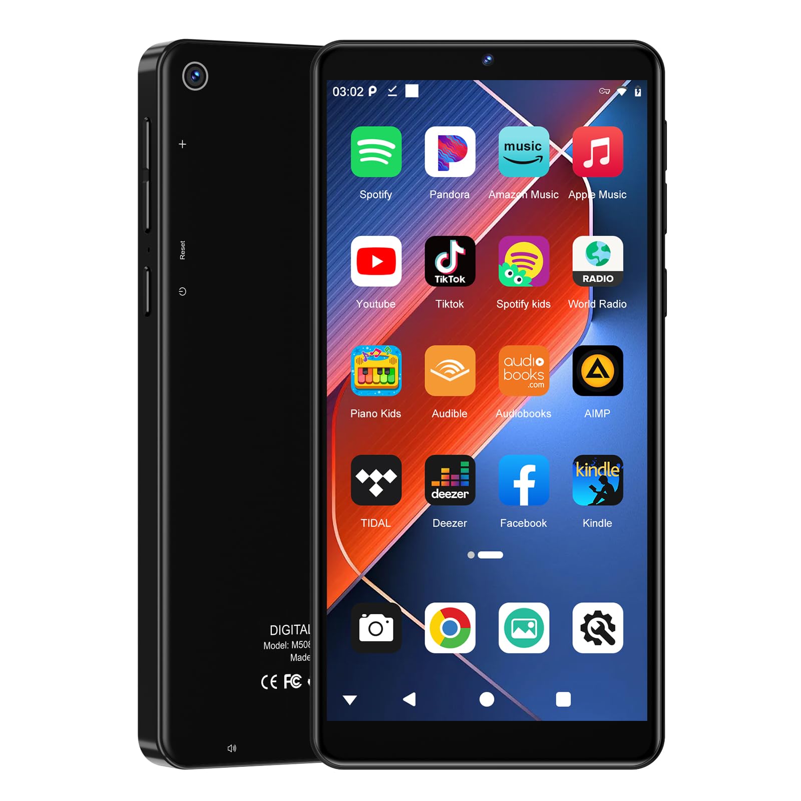 Diofox 5.5 inch MP3 player