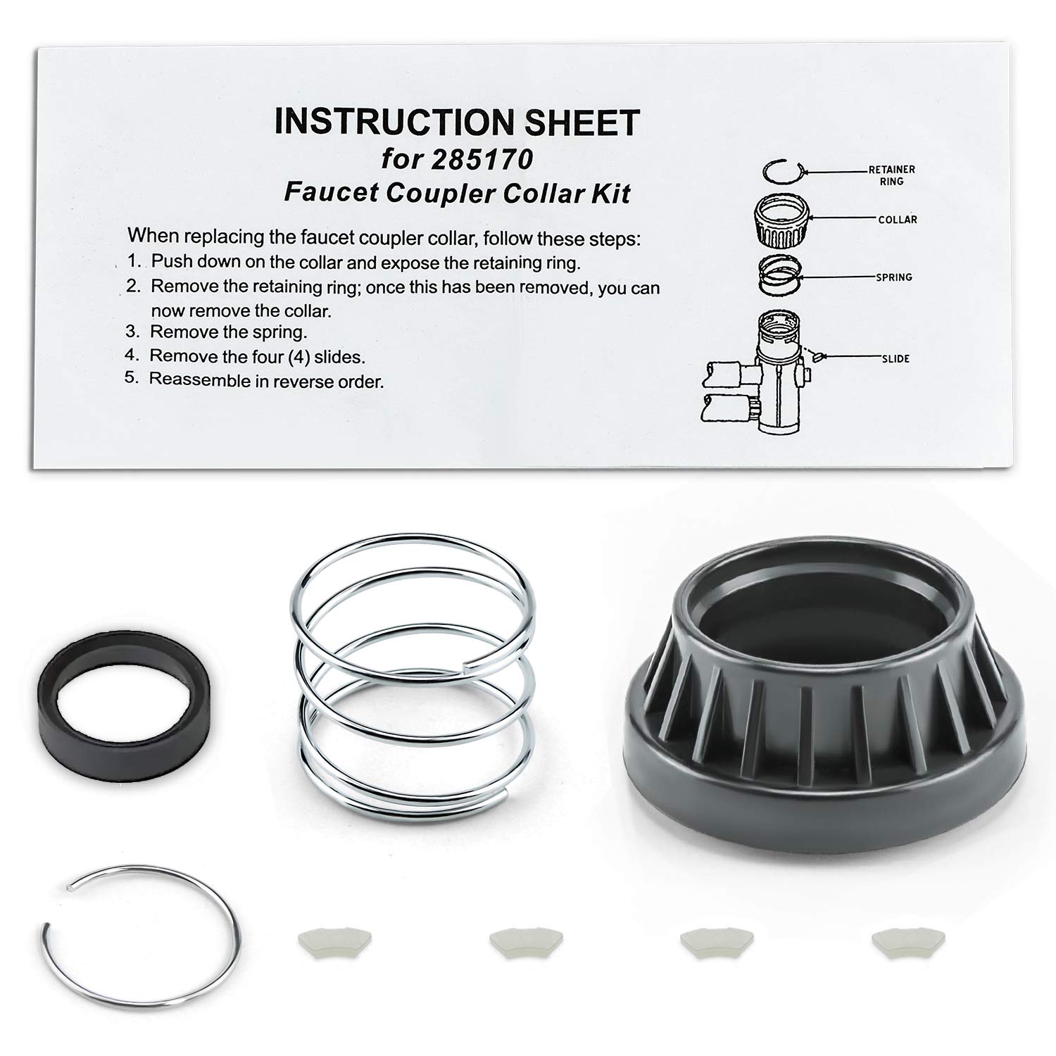 Amazon.com: WP285170 Collar Kit fit for Whirlpool Kenmore Part