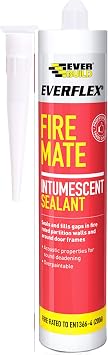 Everbuild FIREMATEGY Fire Mate Sealant Intumescent Acrylic, Grey, 295ml