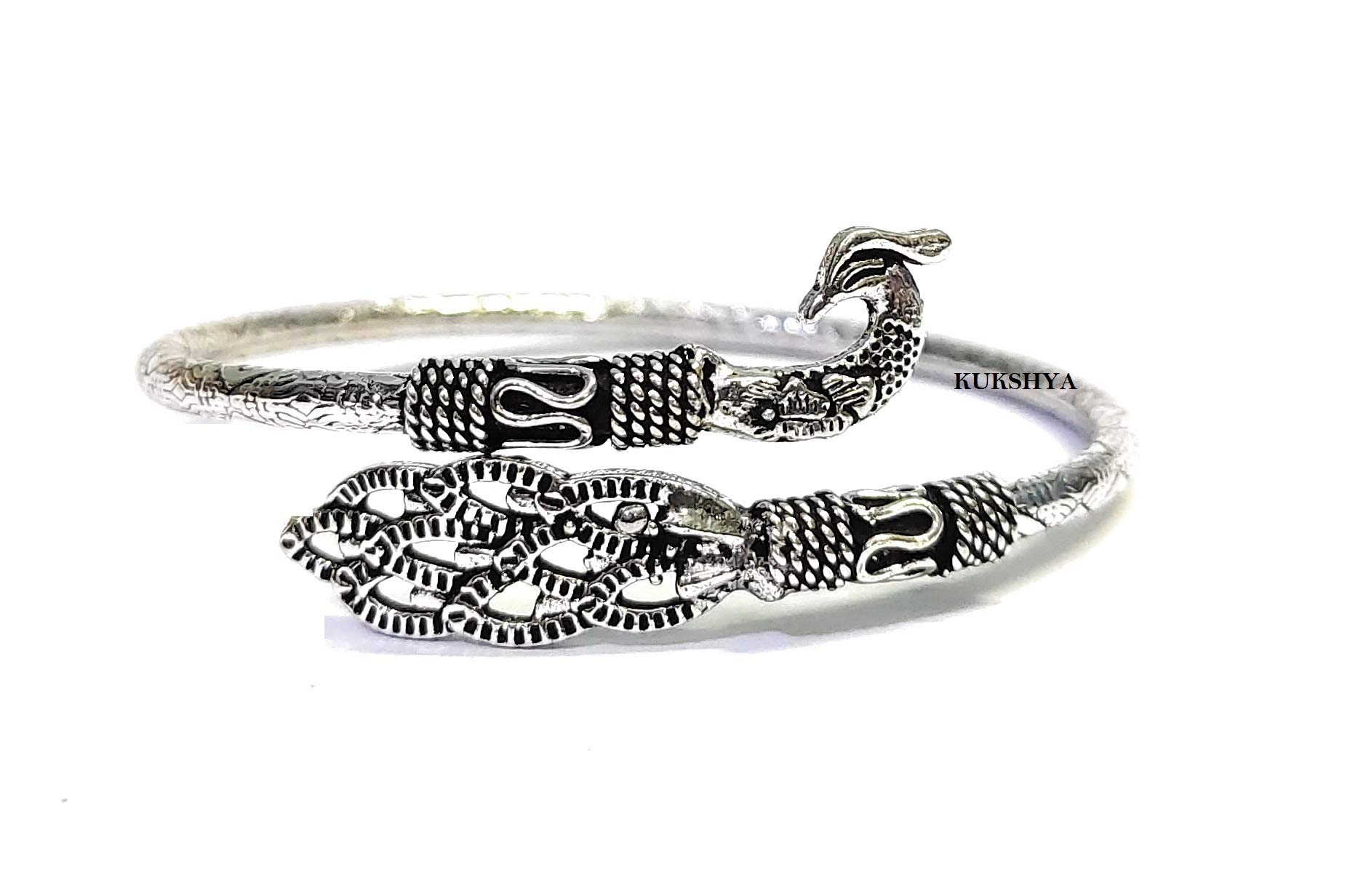 See full amazon price history chart for KUKSHYA JEWELLERS Exclusive 925 Pure Silver Oxidised Peacock Kada for Girls & Women (DESIGNER PIPE) KUKSHYA JEWELLERS Exclusive 925 Pure Silver Oxidised Peacock Kada for Girls & Women (DESIGNER PIPE) (B07RPVQ1Q6) Amazon Price History, Amazon Price Tracker