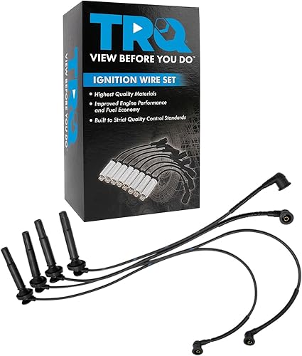 Miniatura 146 de TRQ Juego de cables de bujía de encendido del motor compatible con Hyundai Tucson Kia Sportage 2.7L Nrew