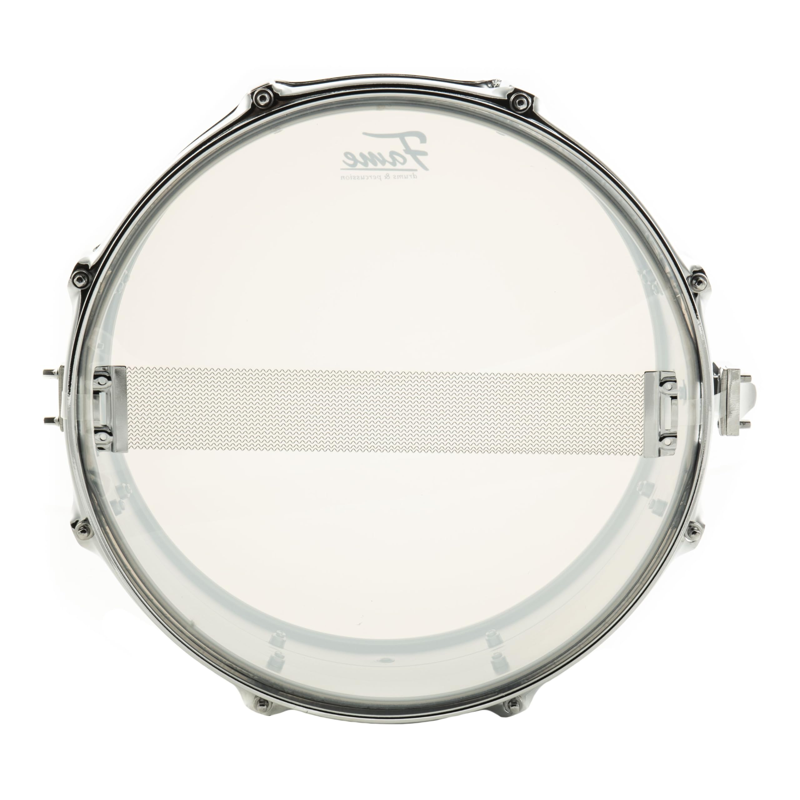 Fame FSMAR-55 Steel Marching Snare 14"x5,5" - Rullante da marcia