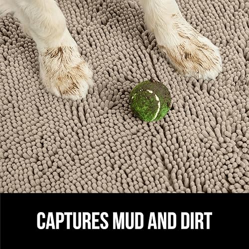 Miniatura 3 de Gorilla Grip - Tapete ultra absorbente y antideslizante para patas sucias de perros, lavable a máquina, para limpiar pisos, tapete de cama, para