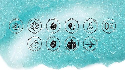 Miniatura 6 de Exfoliante Corporal, Exfoliante, Nutritivo, Refrescante, Calmante, Cuidado Corporal 21 oz (21 oz, Algodón de Azúcar)