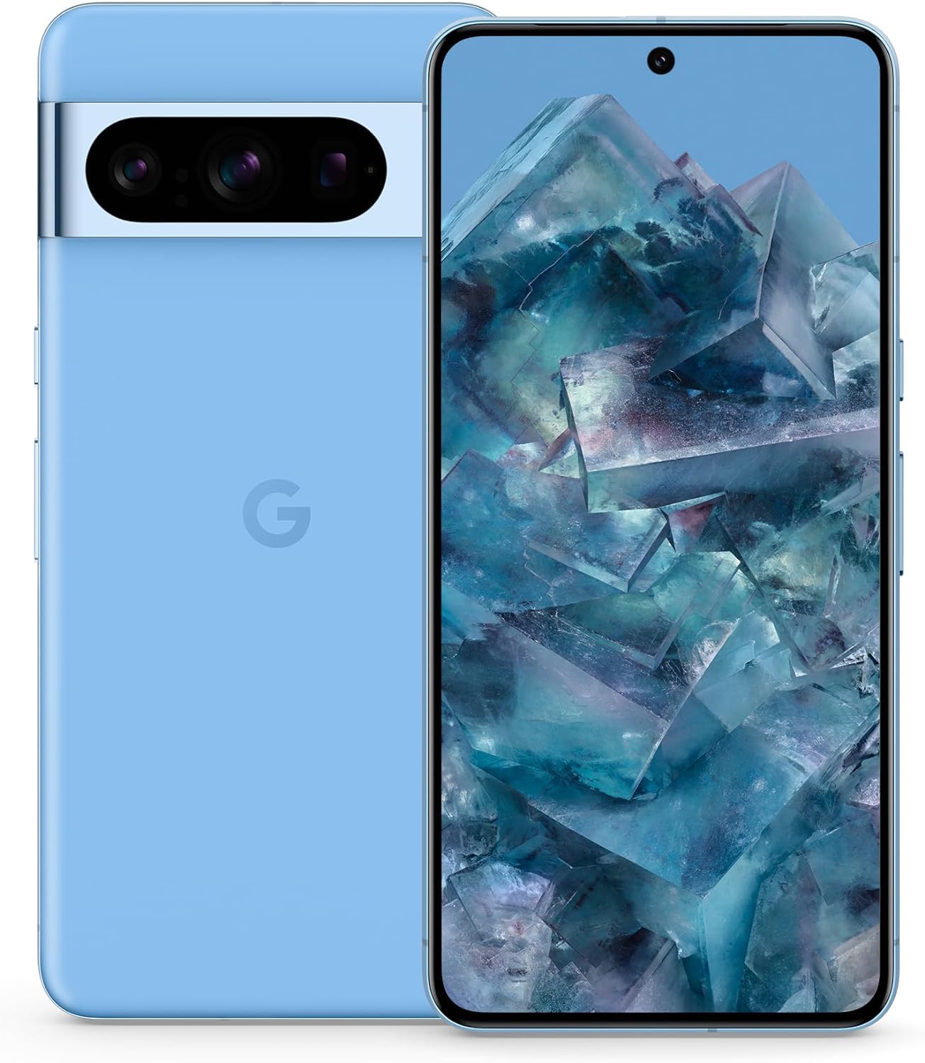 Google Pixel 8 Pro Dual-SIM 512GB ROM + 12GB RAM (Only GSM | No CDMA) Factory Unlocked 5G Smartphone (Bay) - International Version