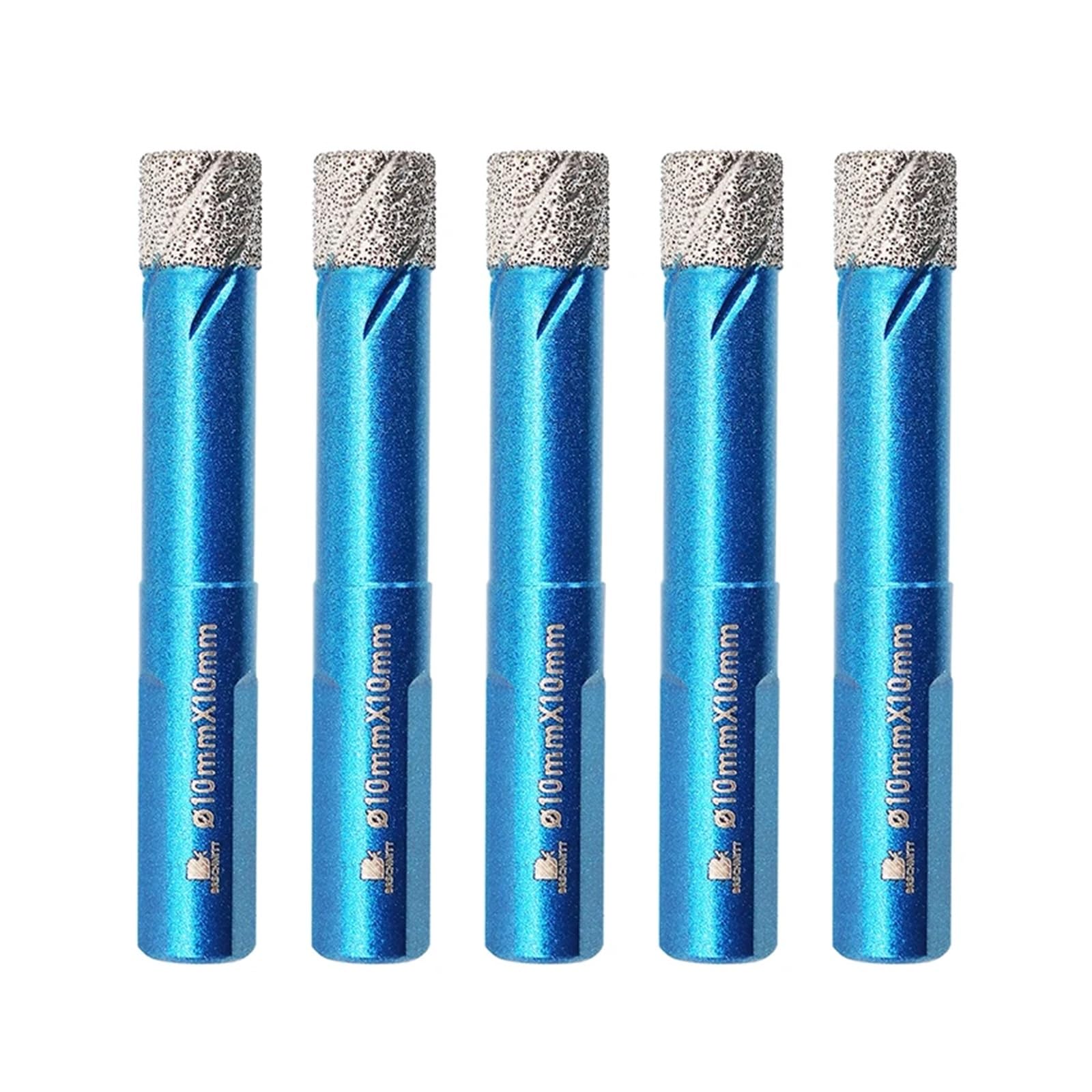 Set di punte for trapano for piastrelle 5 pezzi 6/6/6/8/10 mm for nucleo in granito ceramico porcellanato(5pcs 10mm)