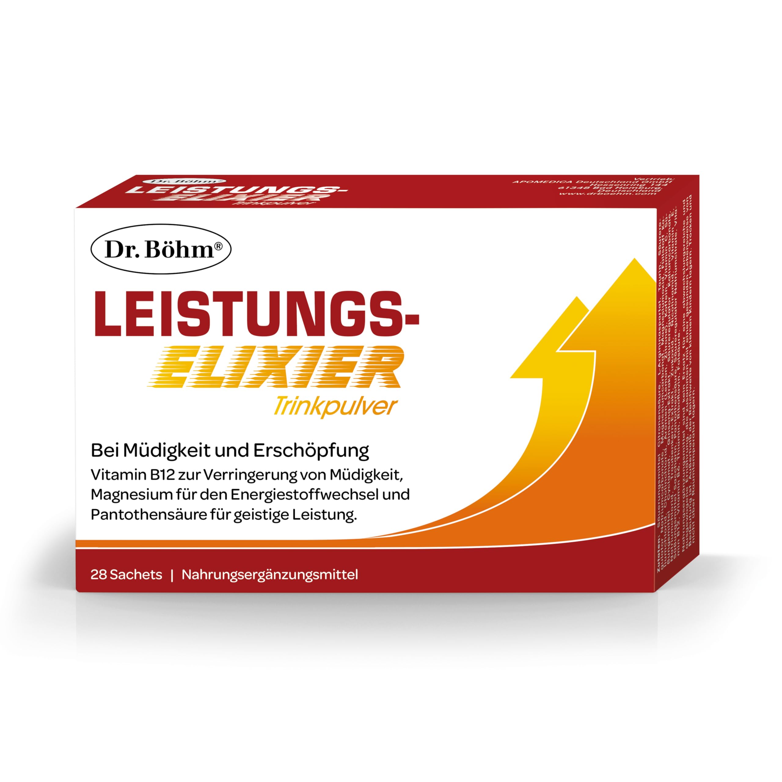Dr. Böhm Leistungselixier 28 Stück Brausegranulat (vormals Energicum) (28 ST)