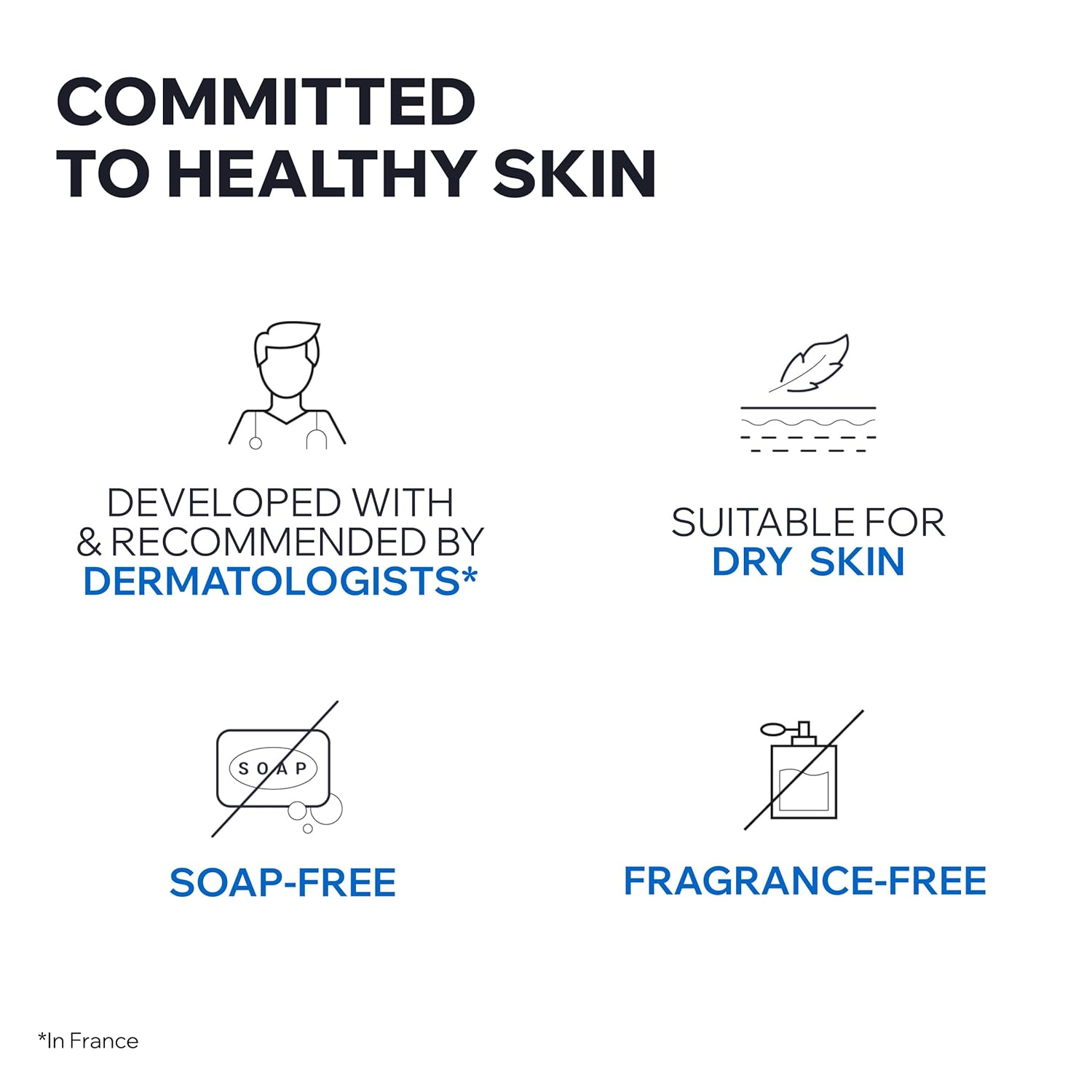 Uriage Xémose Face & Body Wash For Dry Skin, Extra-Gentle Foaming Cleanser, Long-Lasting Comfort, Helps Support The Skin’s Natural Moisture Barrier, Fragrance & Soap-Free, Physiological Ph - Image 4