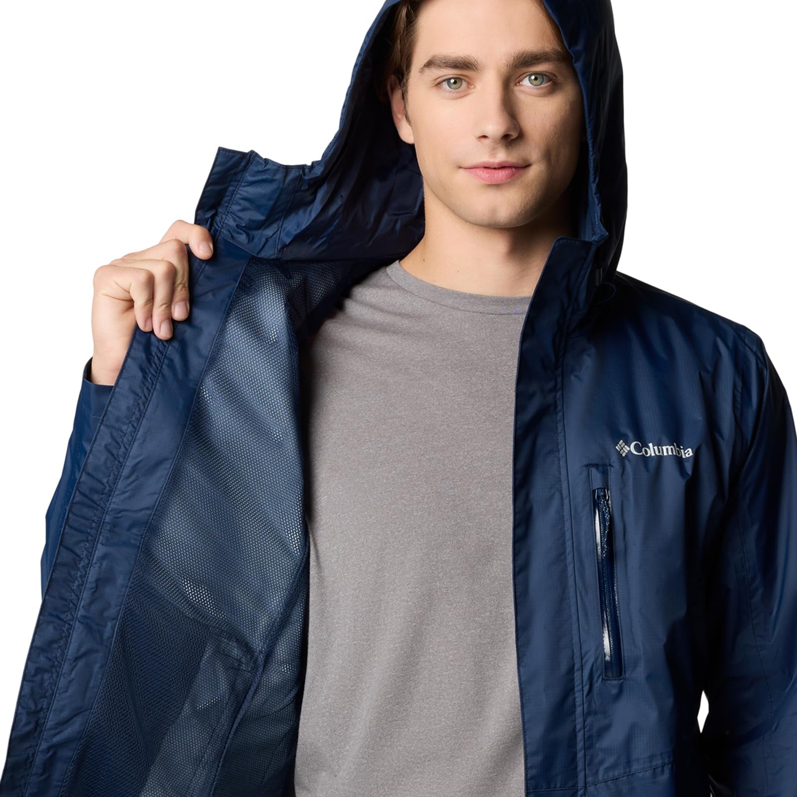Columbia Pouring Adventure 3 Jacket Giacca antipioggia impermeabile Uomo (Pacco da 1)