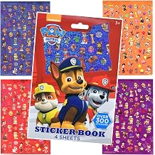 UPD Paw Patrol Sticker Book 4-Sheets 300+ Stickers 2 Pack