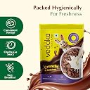Amazon Brand - Vedaka Choco Flakes | 1.2 Kg | Rich in Fiber | Cholesterol Free | Irresistible Chocolate Flavor | Crunchy and Delicious | No Added Preservatives gallery image