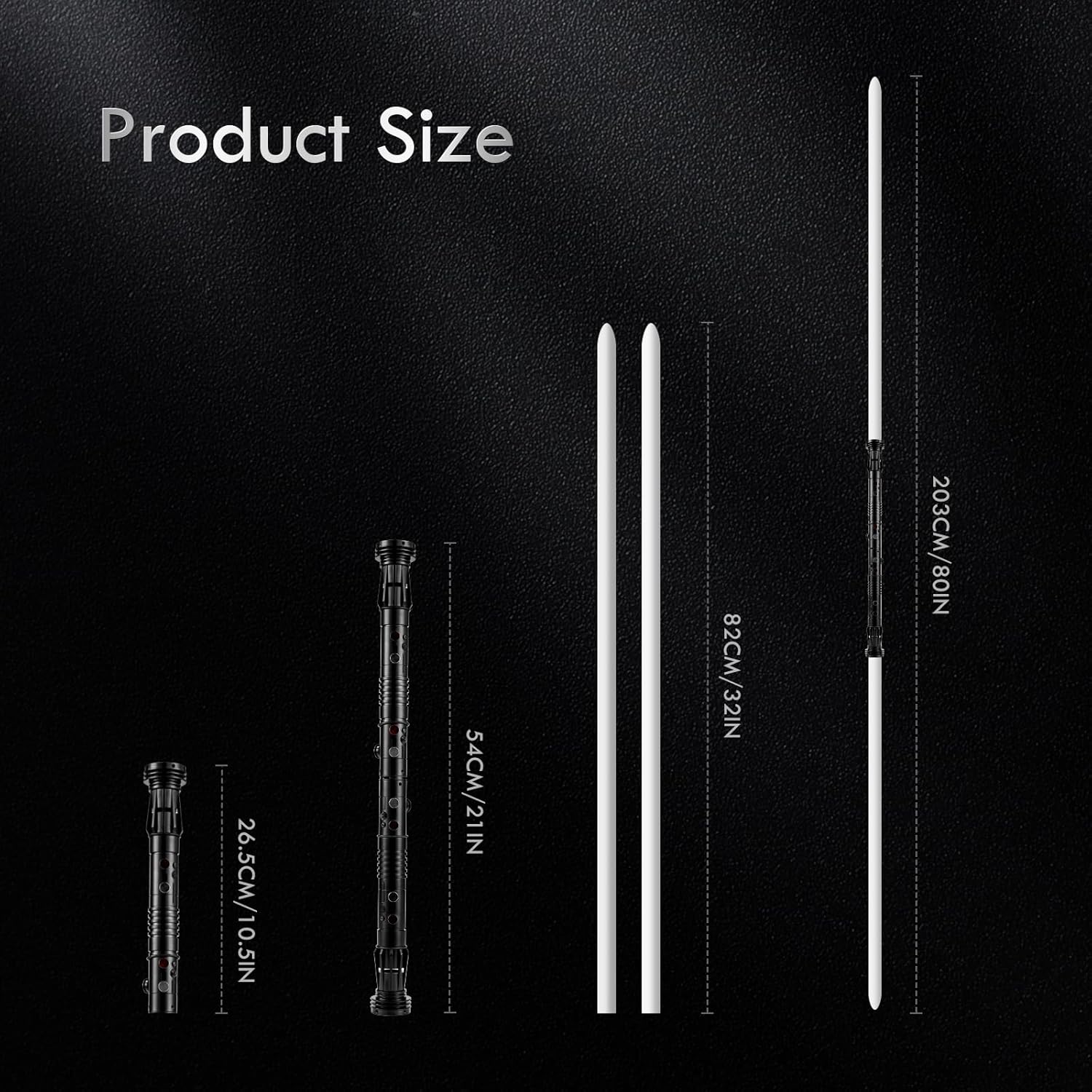 DAMIENSABER Xenopixel V3 Sensitive Motion Control Light Saber, 34 Sound Fonts Smooth Swing Light Sabers with Infinite Color Changing, Metal Hilt Dueling Saber for Adults with Customized Function