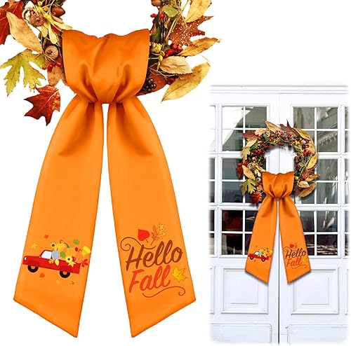 Miniatura 23 de VitalCozy Cinta de corona del 4 de julio para puerta delantera, banda de satén para bordado, guirnalda de monograma, accesorios de cinta, fiesta