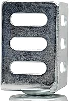 Vista 7 de Shepherd Hardware 8126E 1-7/8-Inch TPR Swivel Corner Casters with Top Brake, 4-Pack