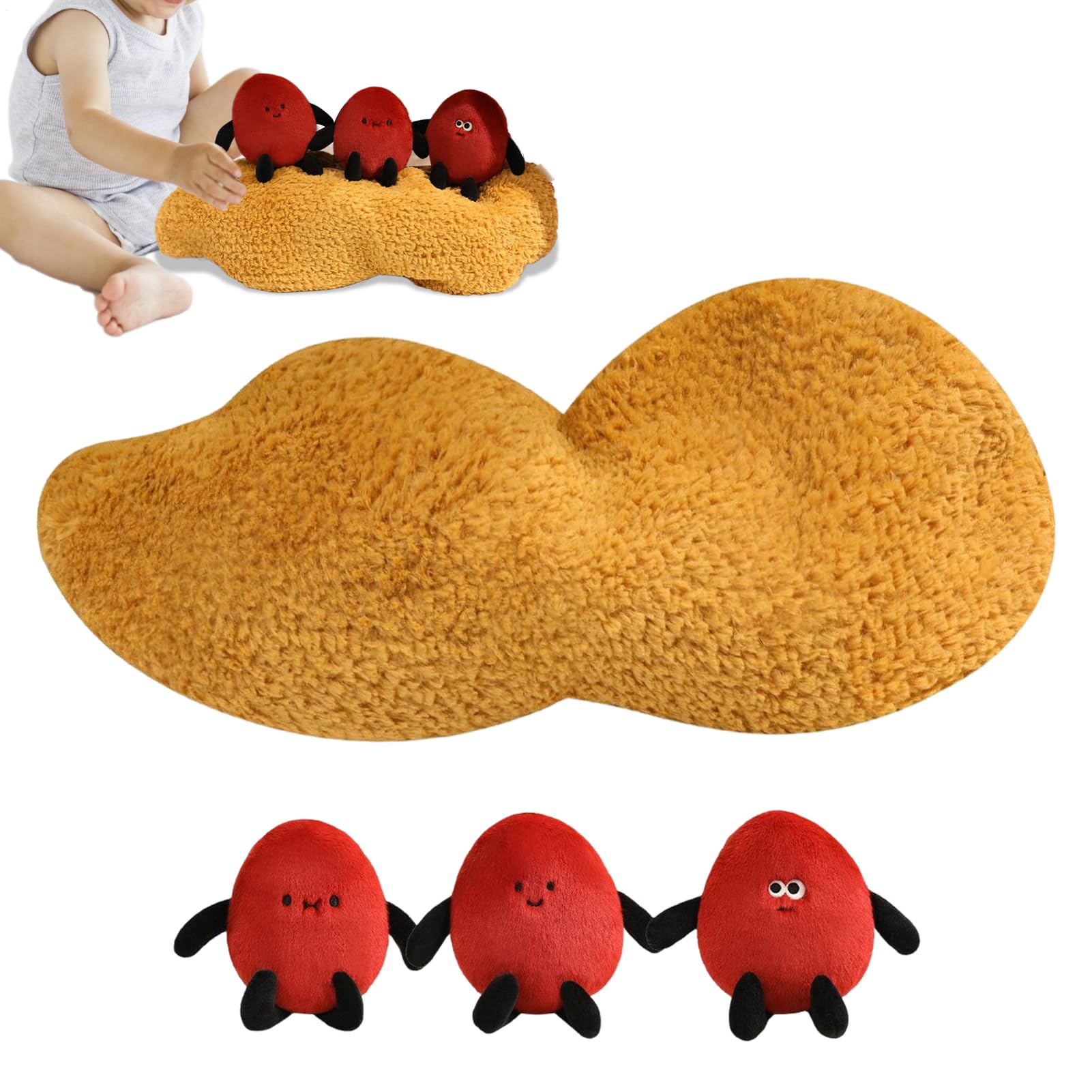Coussin noisette pour éliminer la monotonie d'un canapé terne