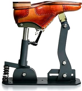 Hand Sewing Shoe Stand, Shoes Sole Repair Stand, Supported Max Shoe Size 35-49, Stainless Steel Rod Vertical Adjustment, for Shoe Repair and Crafting