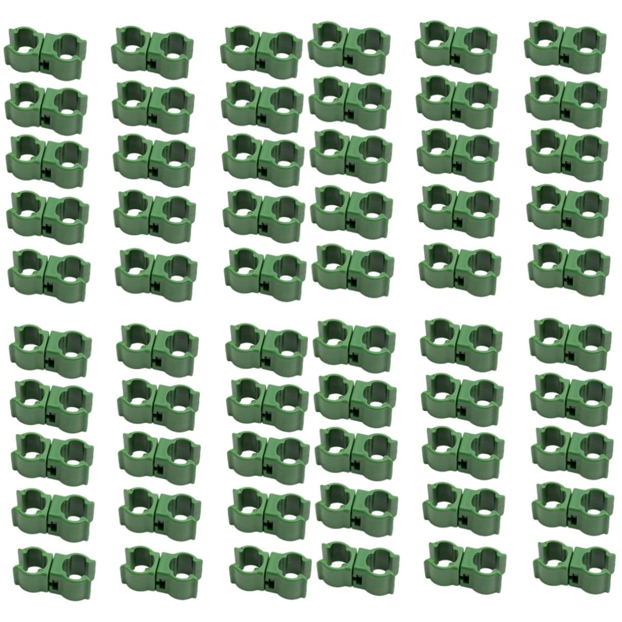 UPKOCH 4 Sätze Pflanzenbinder Verstellbare Rankhilfe Clips Für Gartenpflanzen Langlebige Und Leichte Kunststoffverbindungen Für Kletterpflanzen Und Pflanzentraining 50 Stück * 4