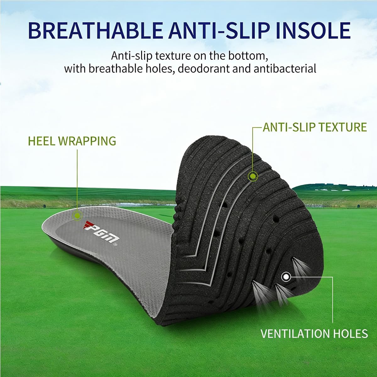 Womens Golf Shoes Waterproof Professional Golf Footwear Anti-Slip Casual Golf Trainning Sneakers Lightweight Comfortable Leather Lace Up