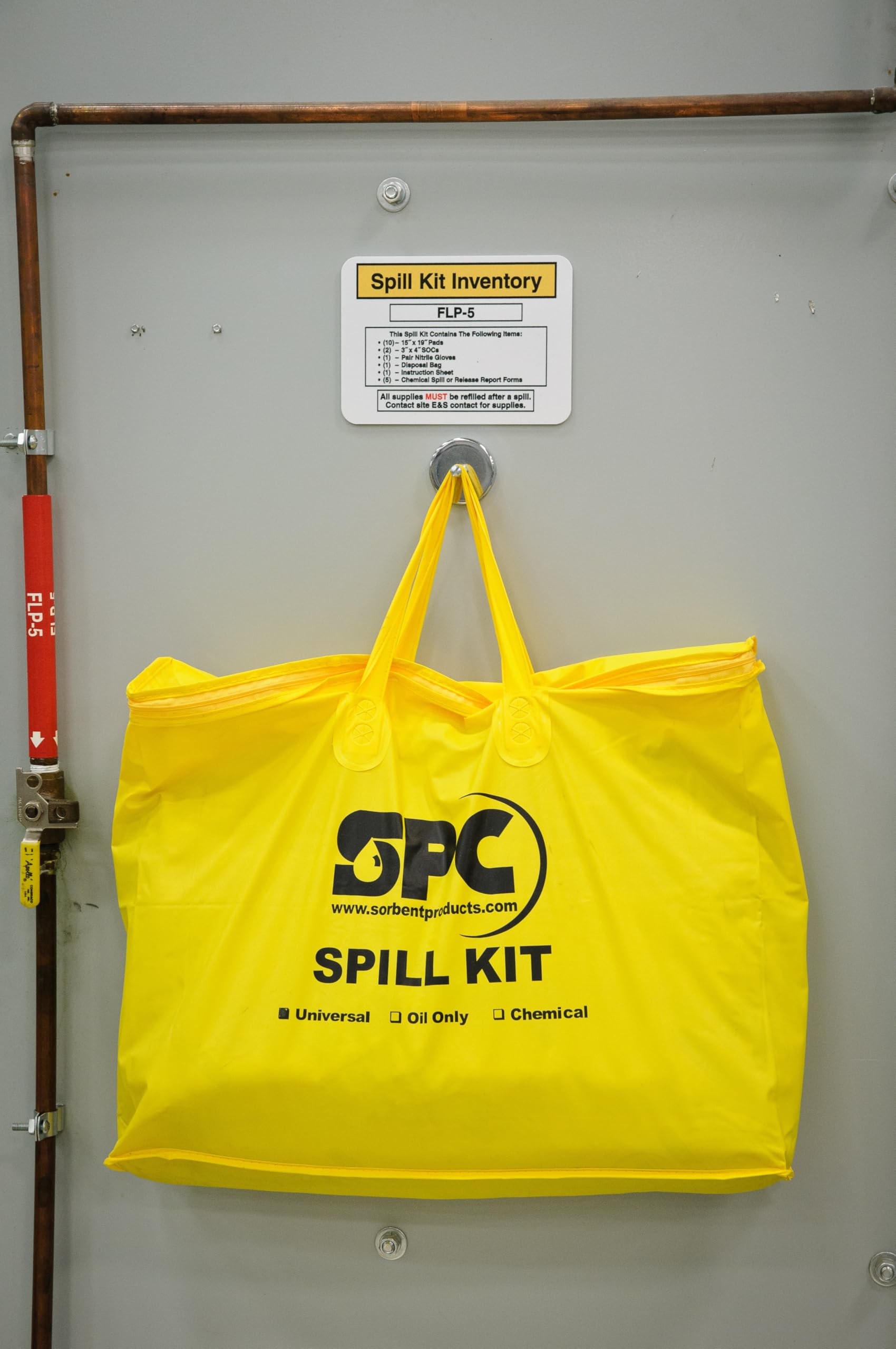 Brady SPC - Kit de derrames portátil, economía universal Allwik – 107795