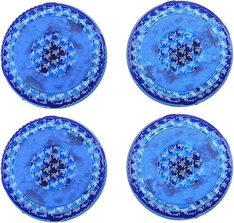 Amazon Possbay 4個セット 車用警告灯 カードアライト 信号ランプ Led ストロボ 追突防止 Abs製 蓋型 ワイアレス ボタンセル付き 取り付け簡単 汎用 5灯 ブルー 車 バイク 車 バイク