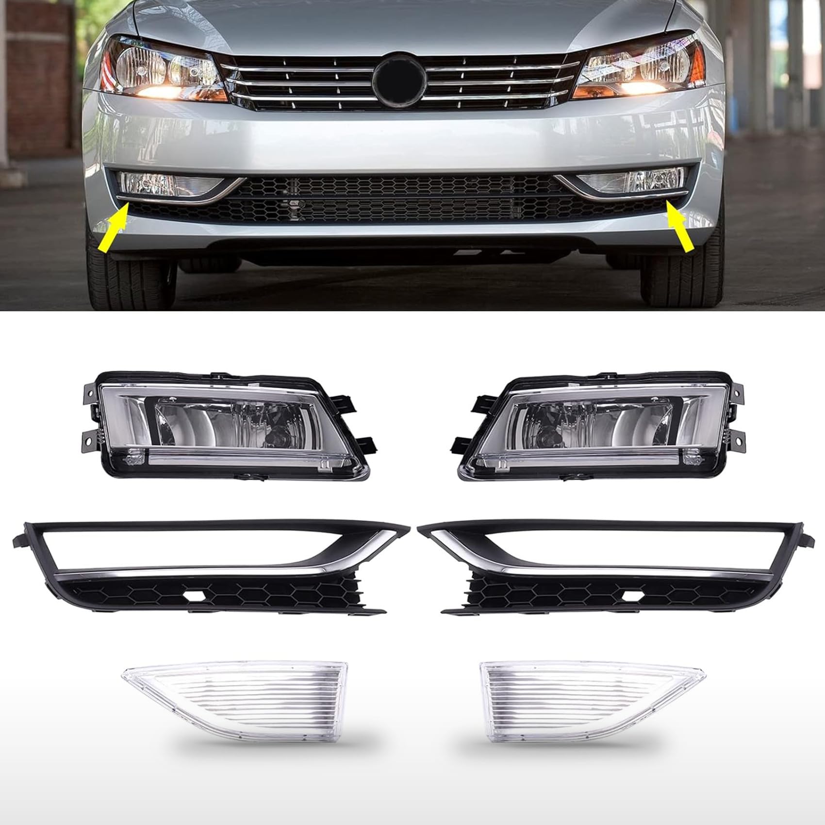 Front Fog Lights Amazon.com: SSHLIGHT LED Fog Driving Light Set