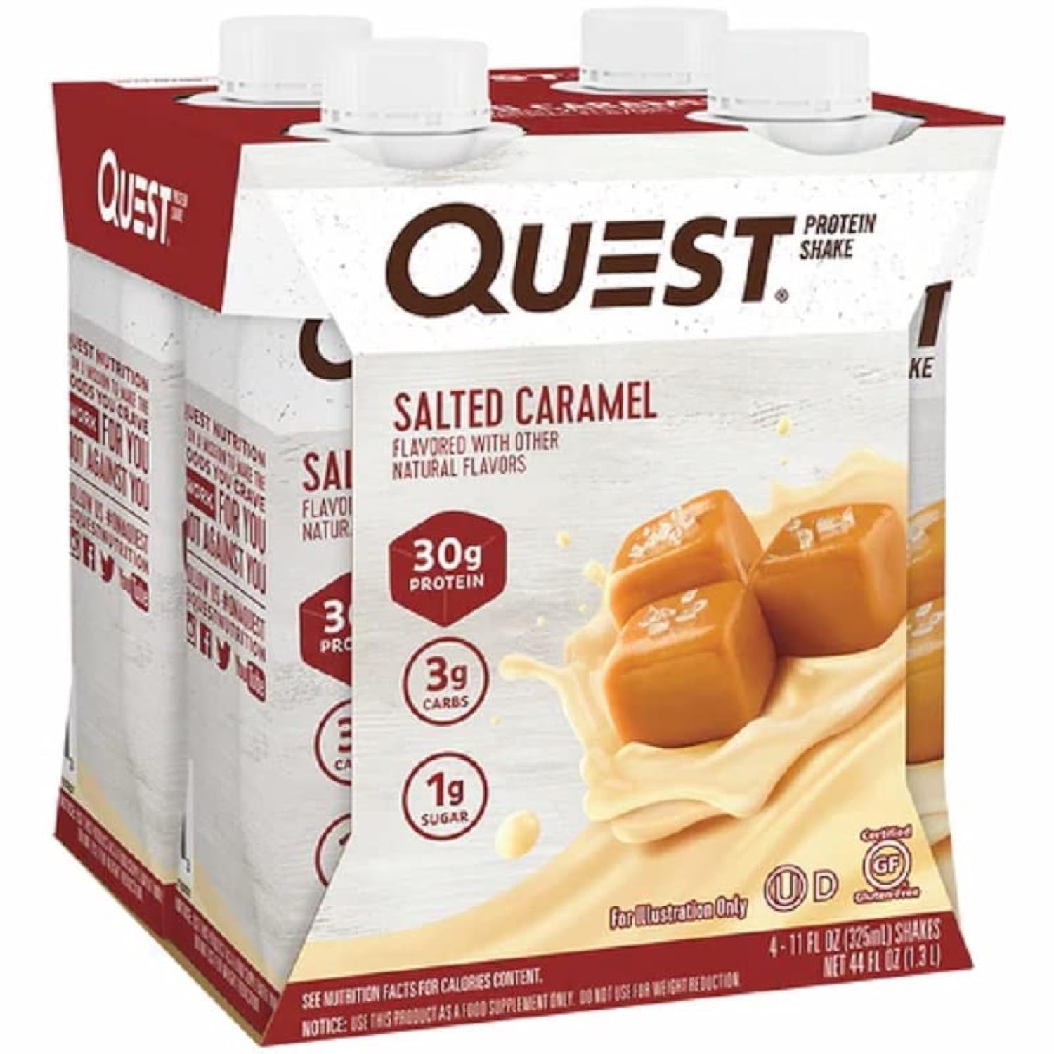 Buy Quest tion Salted Caramel Protein Shake, High Protein, Low Carb
