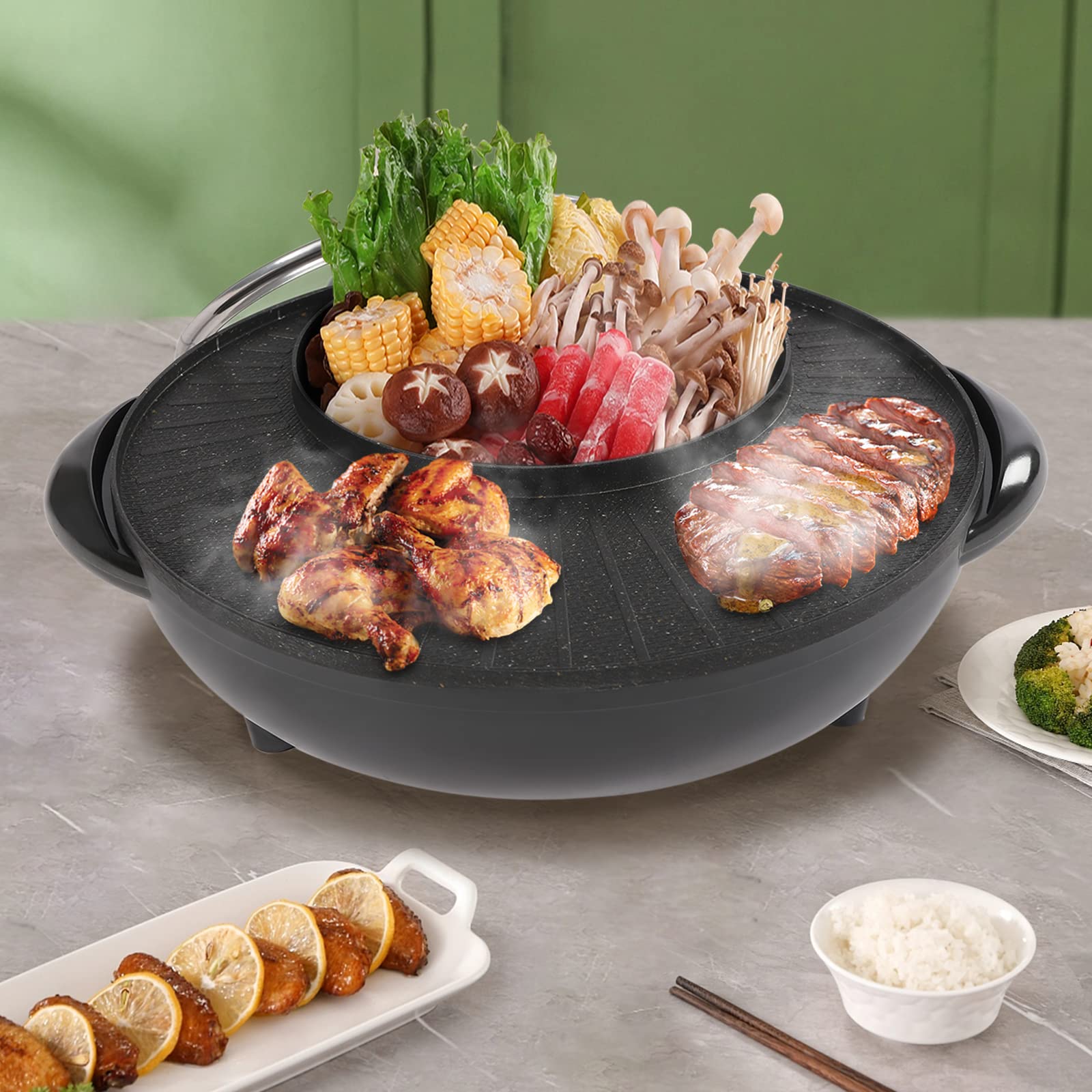 Hot Pot on Fire  - 21 Inches