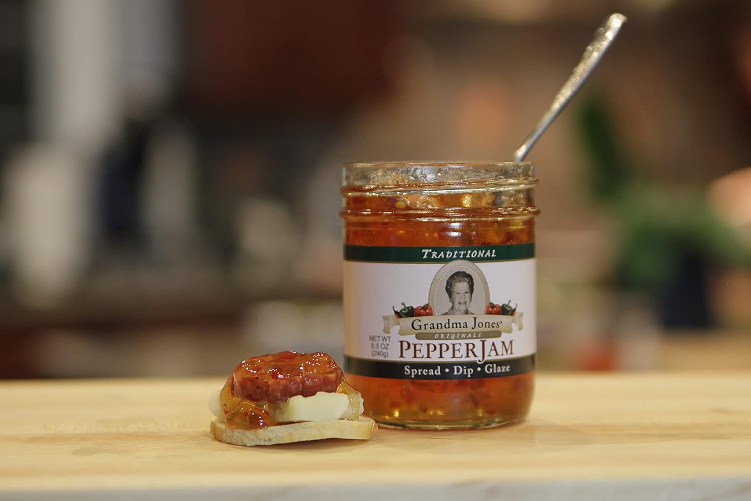 Great on Fish' Pepper Jelly Three Pack, 8.5 Ounce (Pack of 3)