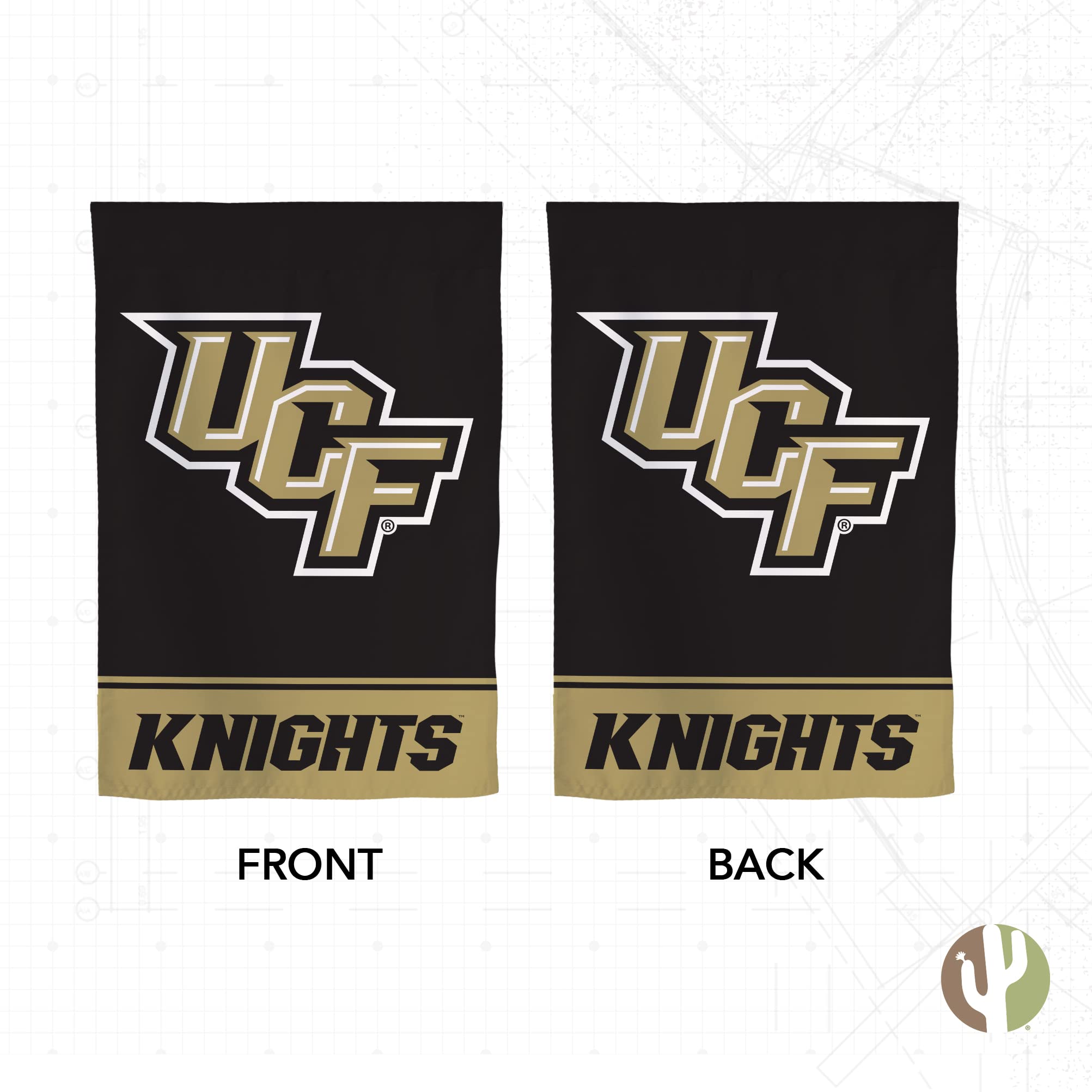Central Florida Knights Garden Flag - Double Sided Welcome Yard Banner, 12.5x18 Inches, Officially Licensed - View #9