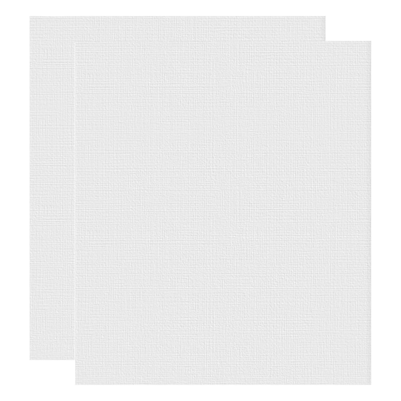 2 PCS 40x100cm Large Canvas for Painting, Cotton Blank Canvas Panels White Painting Canva Boards for Acrylic Oil Watercolor und Mixed Media Professional Art Canvases