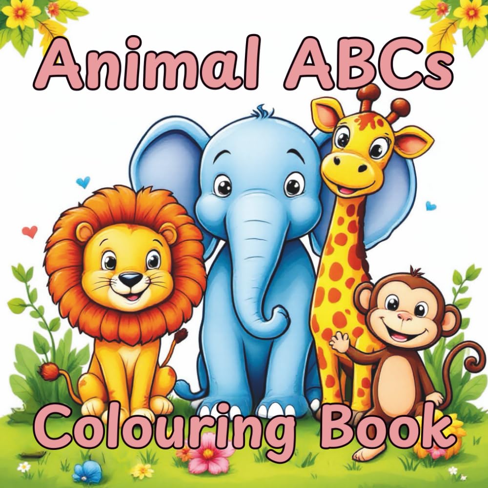 Animal ABCs Colouring Book