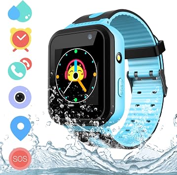 Reloj Inteligente Niña IP67 Impermeable - Smartwatch Niños Rastreador de  AGPS LBS, Reloj Niña con Llamada Telefónica SOS Cámara Juegos Despertador,  Reloj Inteligente Niña Compatibles con IOS Android : Amazon.es: Relojes