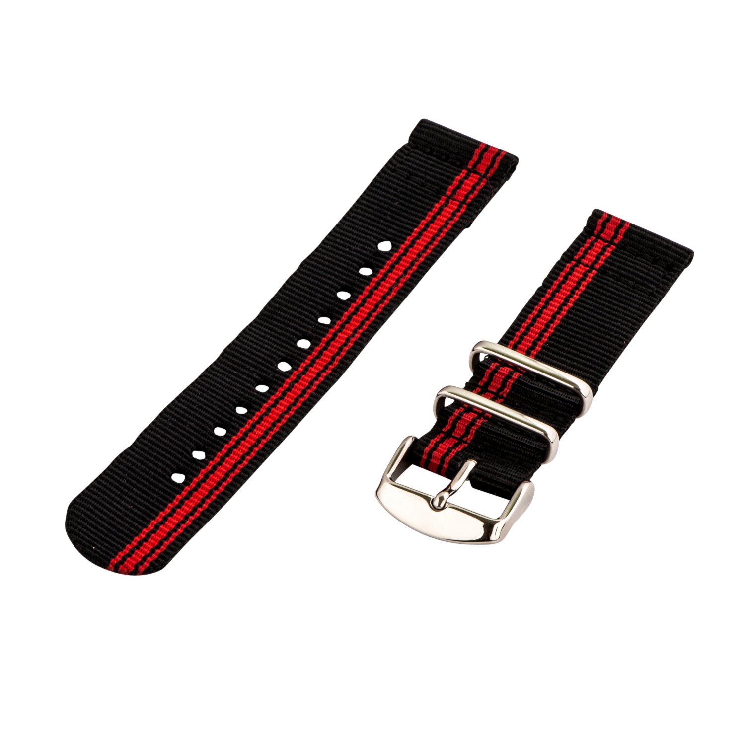 Clockwork Synergy, LLCClockwork Synergy® - 2 Piece Classic Ballistic SS Nylon Band