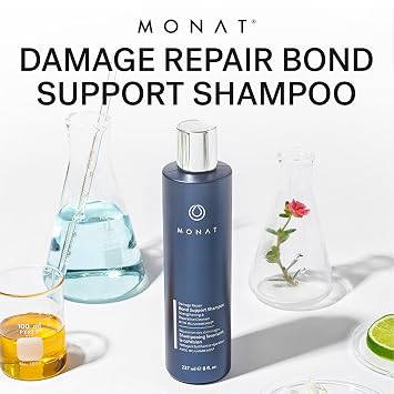 MONAT Damage Repair Bond Support Shampoo Nourishing Cleanser Strengthened Hair Shampoo Advanced Repair Technology Ideal for Daily Hair Wellness Fortifying Ingredients
