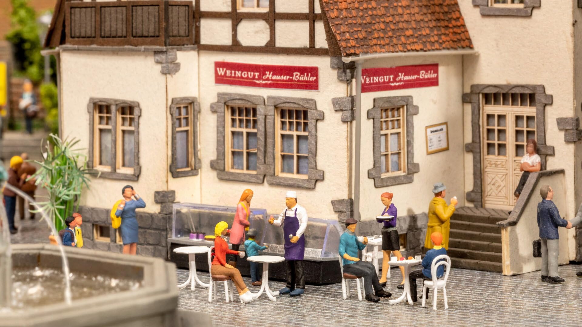 16245 Figuren-Themenwelt: Cafe H0