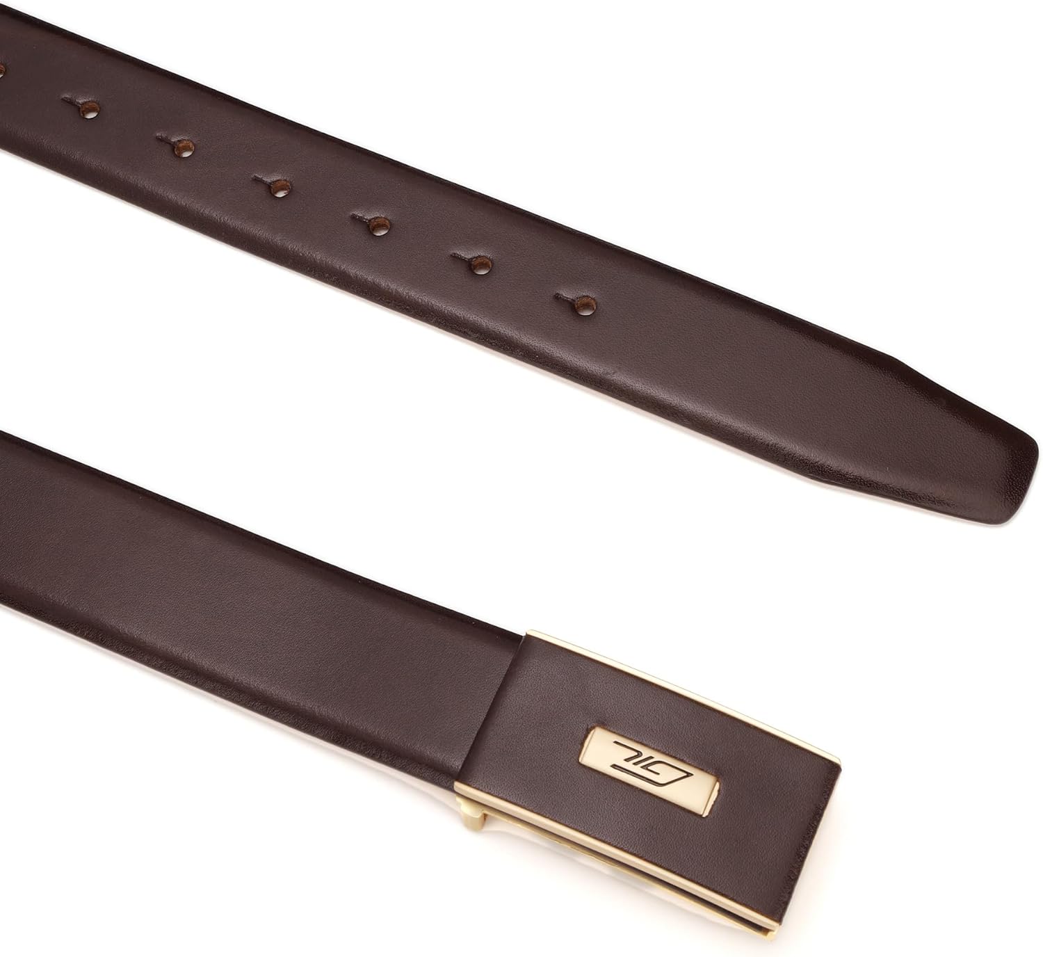GIL Men's Profile Leather Belt, Wrinkle-free Genuine Leather, Everyday wear 35mm width - Image 3