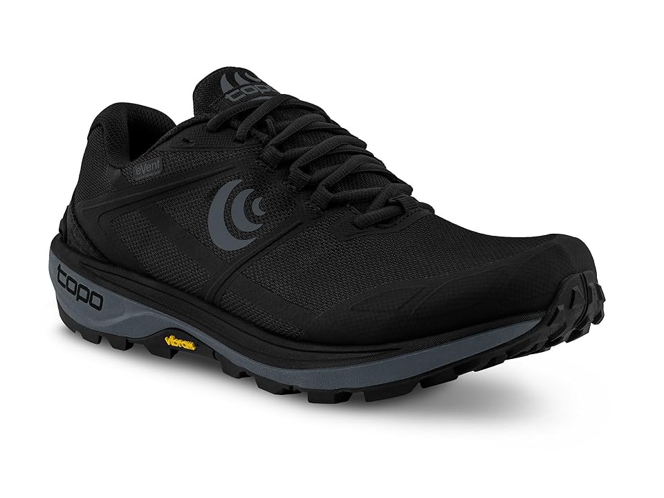 Topo Athletic Terraventure 4 WP (Black/Charcoal) Men's Shoes INTERNATIONAL SHIPPING